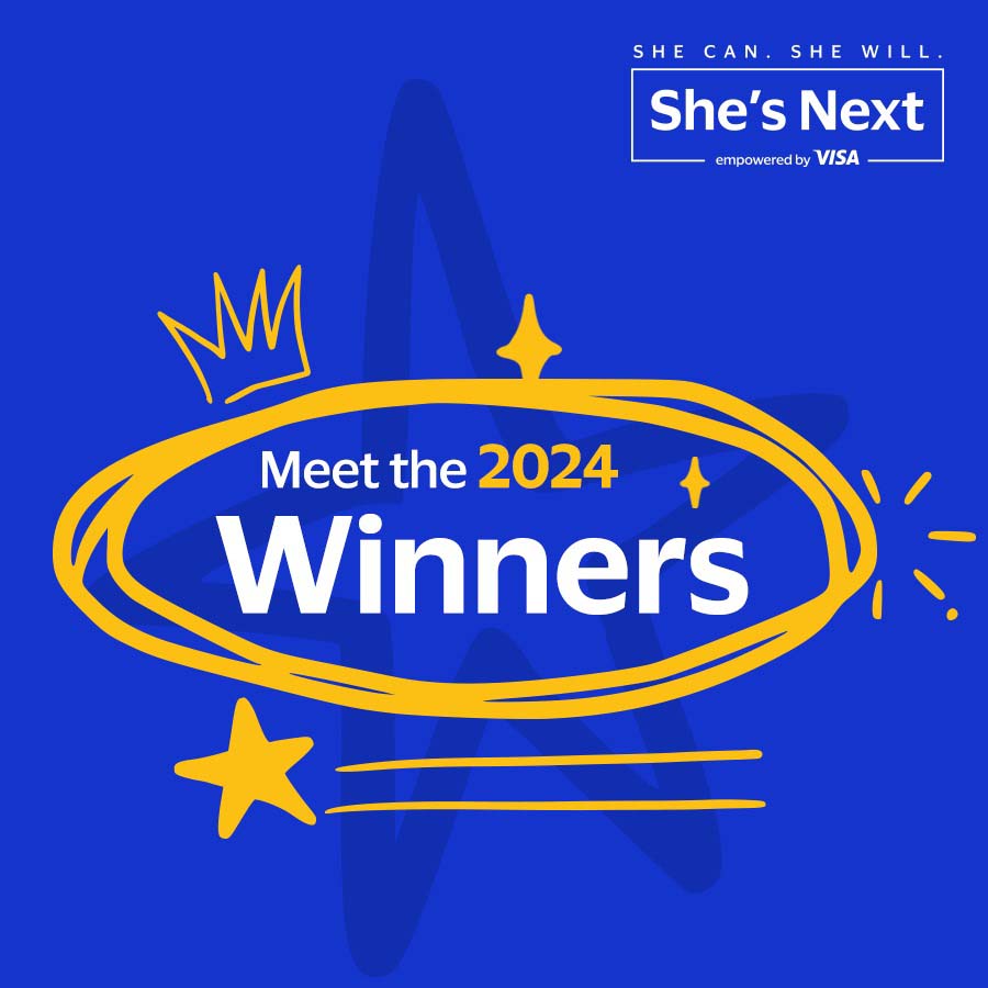 She can. She will. Meet the 2024 Winners.